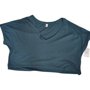 Mossy Green Crop Top